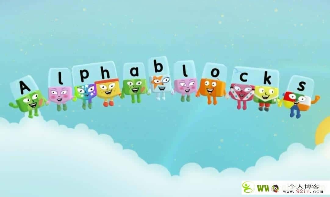 【高清】BBC英语自然拼读动画片Alphablocks字母积木1-4季91集高清版1080P视频MP4+音频MP3下载 