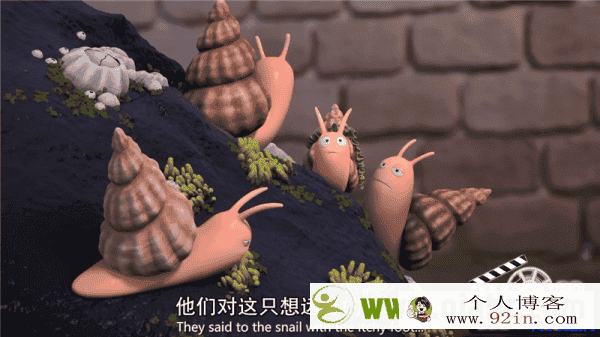 2019 BBC 动画短片《蜗牛和鲸鱼 The Snail and the Whale》 中英双字 百度网盘下载