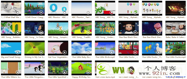 小宝贝布姆 Little Baby Bum 儿歌视频79首 720p/1080p