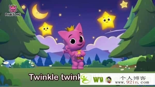 上超热门幼儿启蒙儿歌 PINKFONG 碰碰狐 中英文儿歌视频带字幕