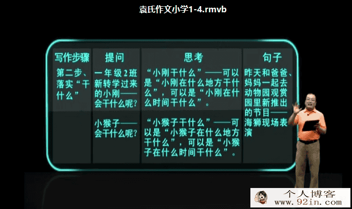 小学生写作文教程教学视频方法技巧语文看图写话辅导训练