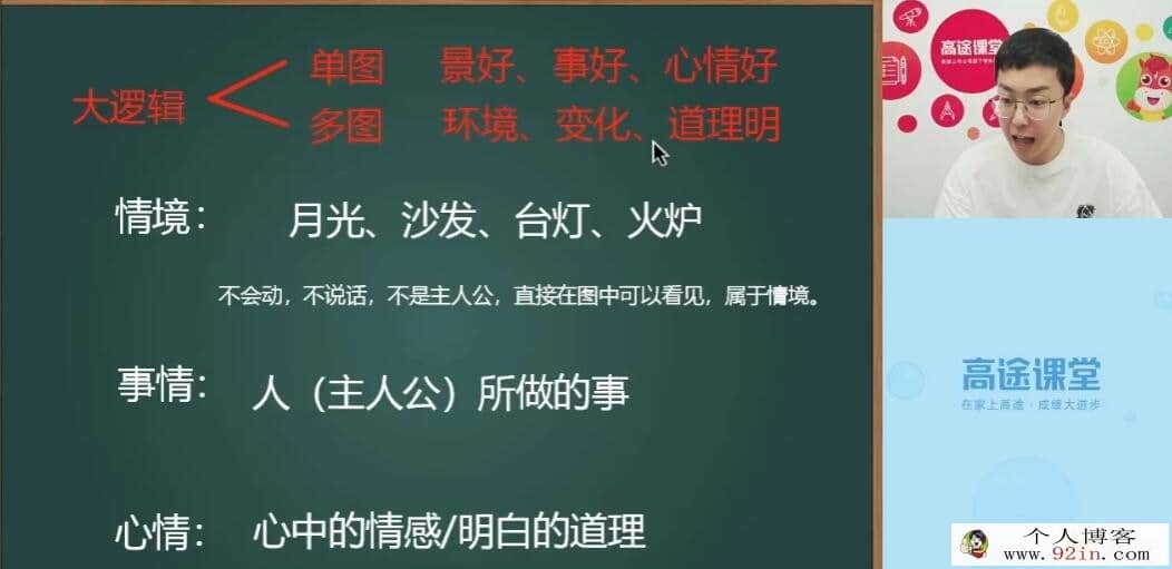 高途课堂李鑫2019暑 小学二年级语文暑假班 10讲百度网盘下载