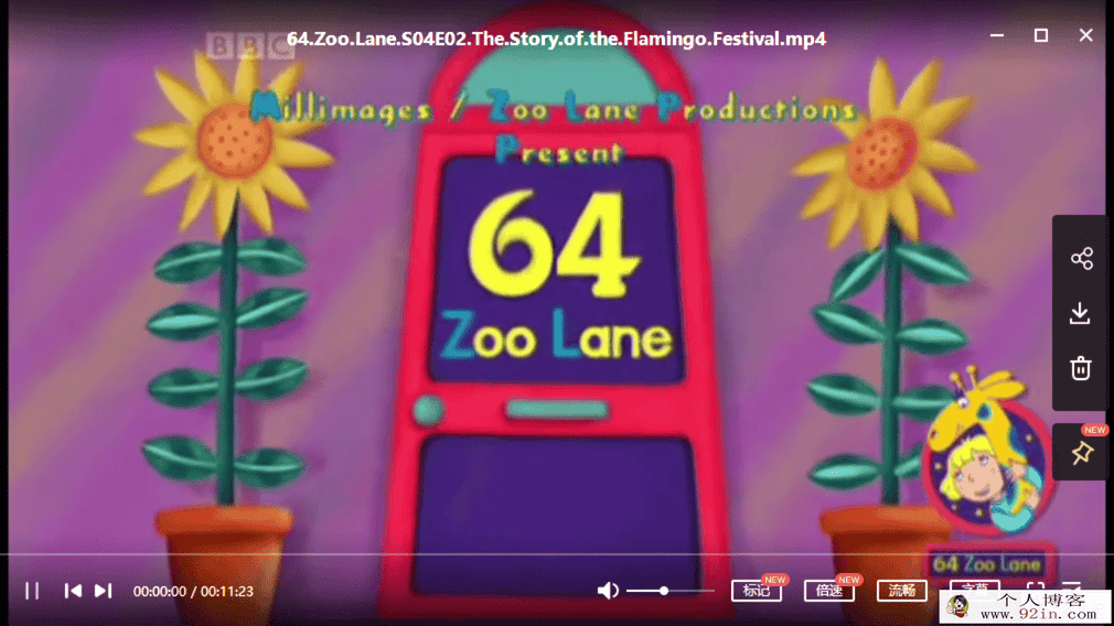 动物街64号（64 Zoo Lane)全四季英文动画片+同步音频百度云...