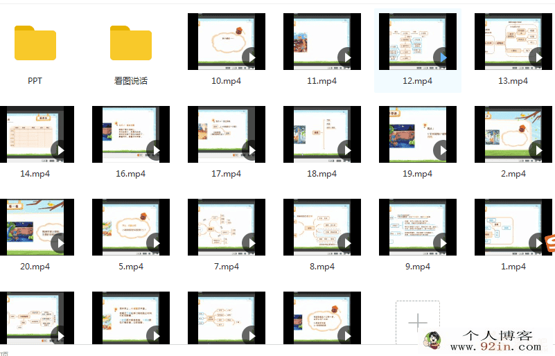 小学1-6年级思维导图作文