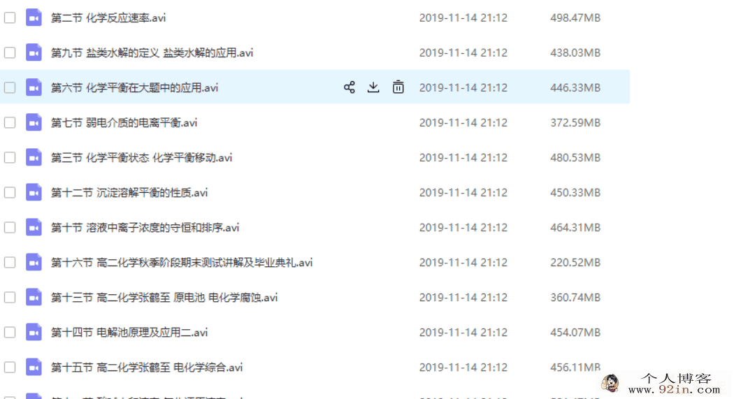 yfd 高二秋季班--化学--张鹤至（视频+讲义）百度云下载