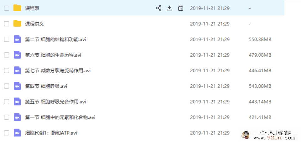 yfd高三暑假班---生物---路菲（视频+讲义）百度云下载