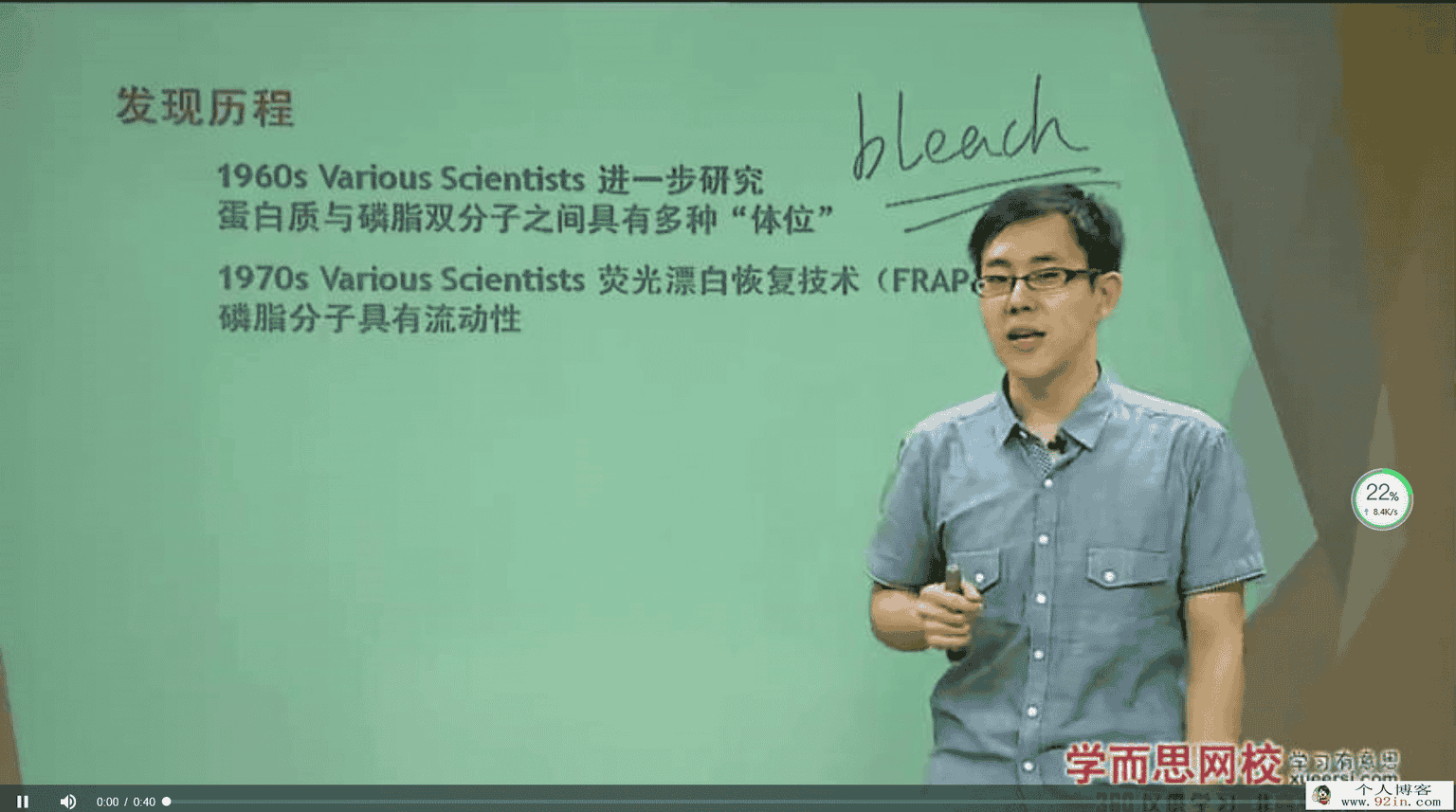 高中生物教学视频第2套学而思