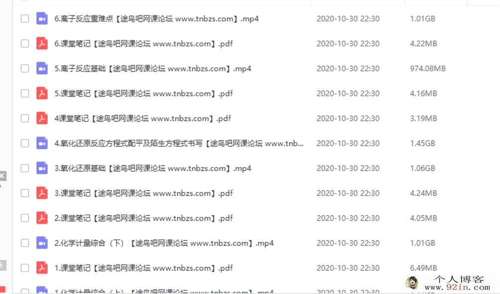 某业帮 林凯翔 2021年高考化学一轮复习暑假班(完结)百...