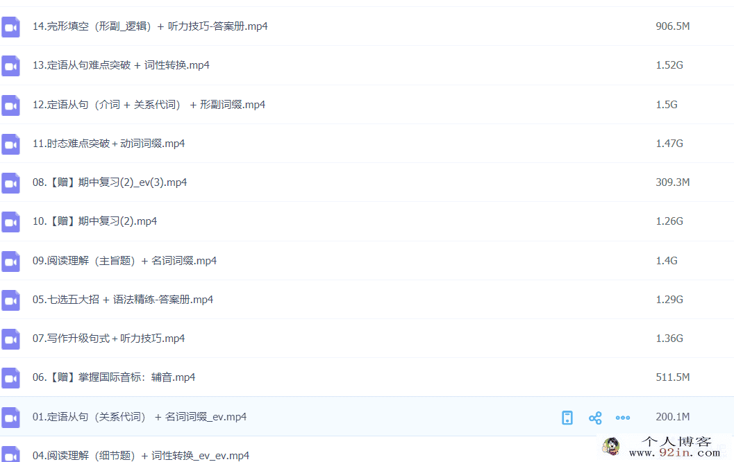 文煦刚 2021秋季 高一英语秋季尖端班 秋季班更新14讲