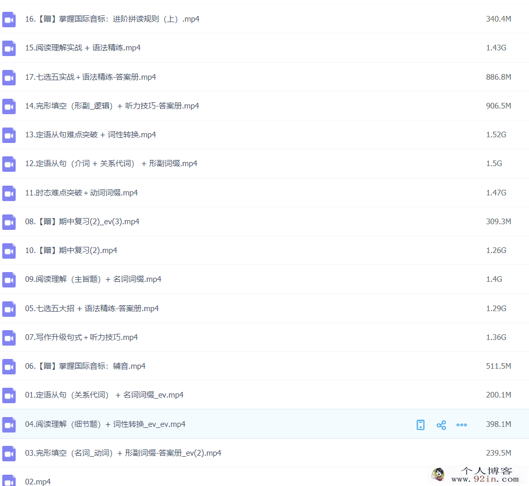 文煦刚 2021秋季 高一英语秋季尖端班 秋季班更新17讲
