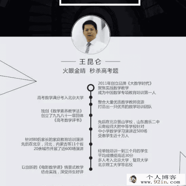 王昆仑数学素养课完结]资源百度云下载