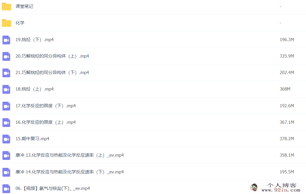 康冲 2022春季 高一化学春季尖端班 更新21讲