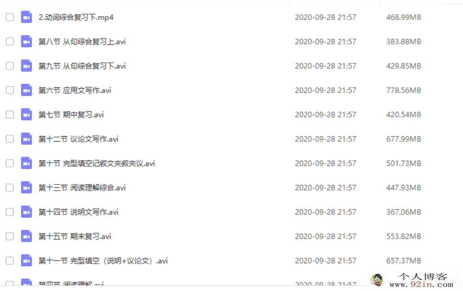 某辅导 孟凡玉 高二英语春季系统班（15讲带讲义）百度云...