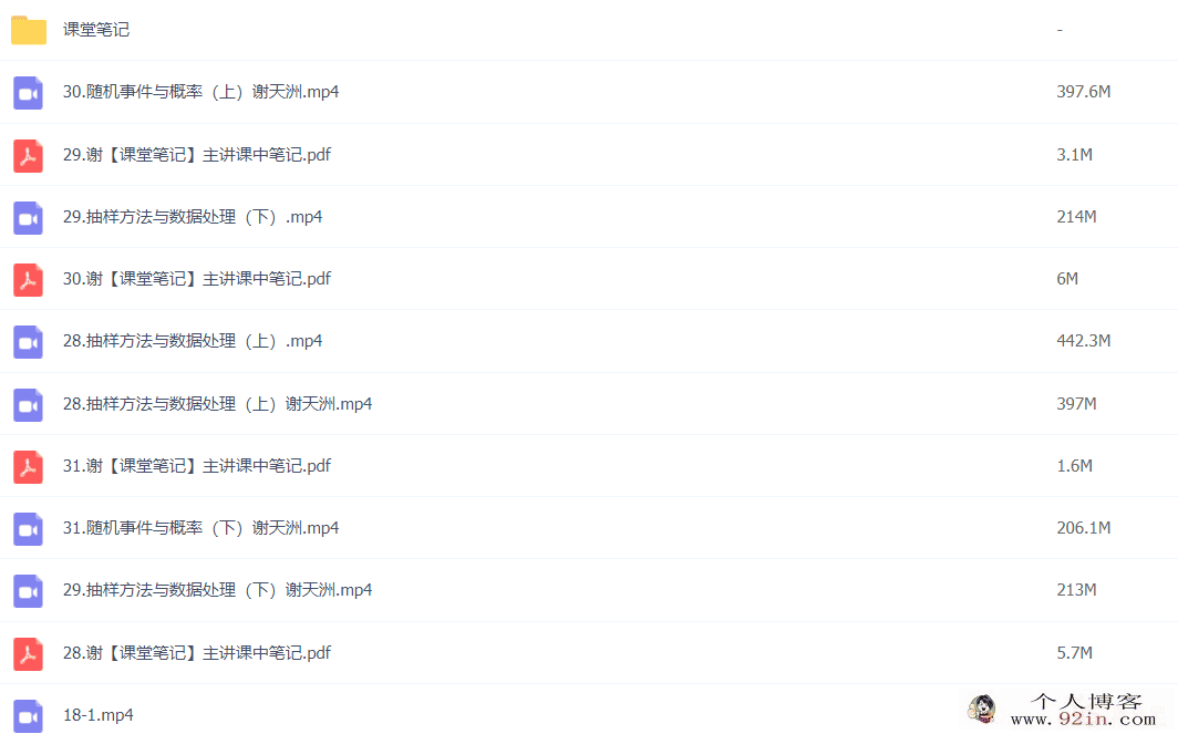 谢天洲 2022春季高一数学非课改春季尖端班更新31节