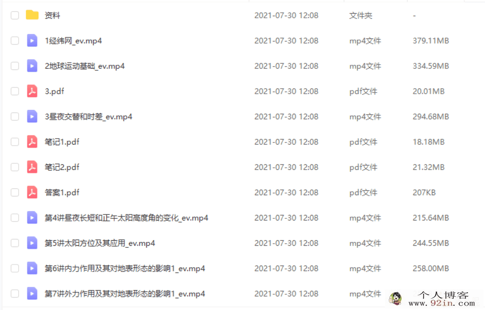 周欣 2022暑假 高二地理暑假尖端班（更新中）百度云下载