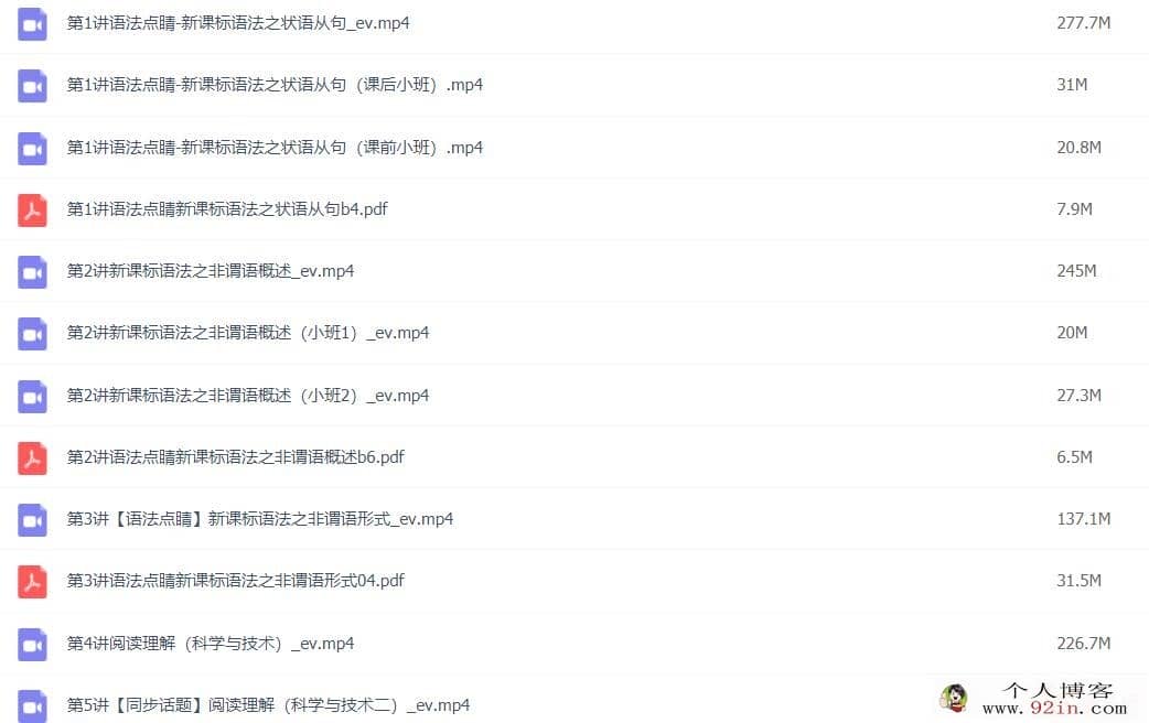高途郭艺 2022年暑 高二英语暑假班 9讲