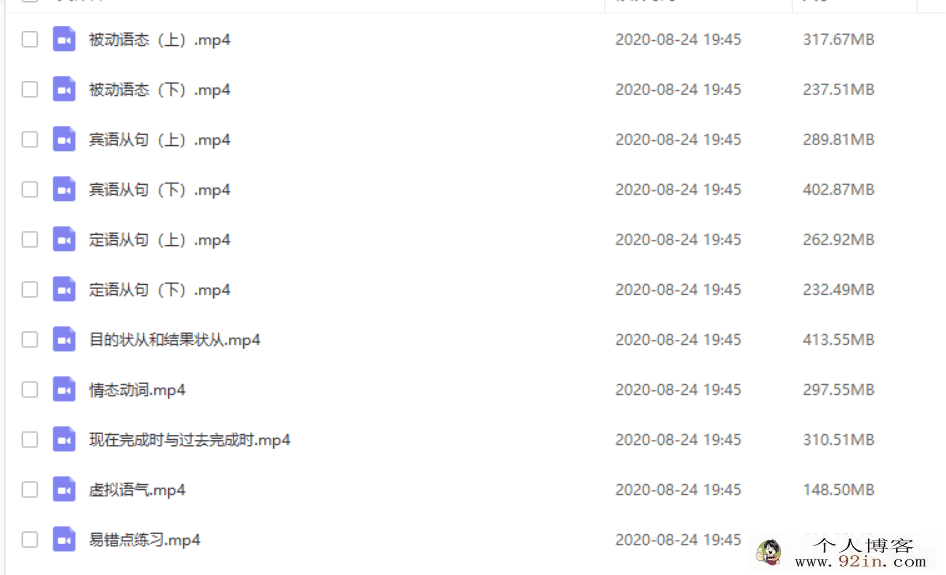 yfd 周园老师语法重难点专题课百度网盘下载