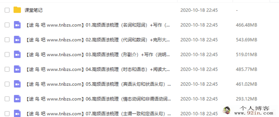 某而思 王凯皎 2020寒假 初三英语二轮尖端班（7讲带讲义）