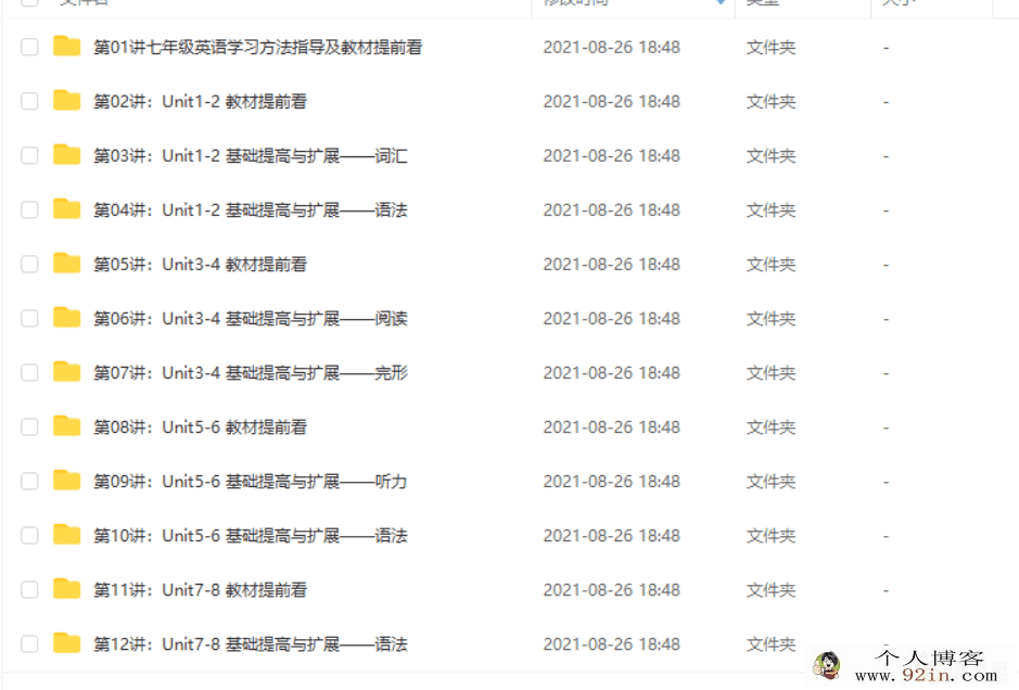 朱平 初一英语年卡目标满分班（上海牛津版）60讲带讲...