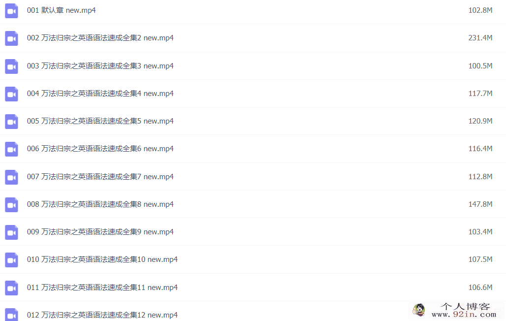 跟谁学 万法归宗之英语语法速成全集 入门版+完整版 百度...