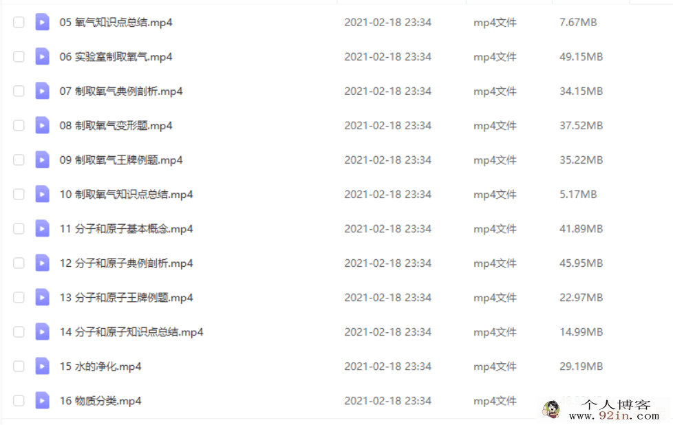 德智教育 初三化学全学期同步课（人教版）百度云下载