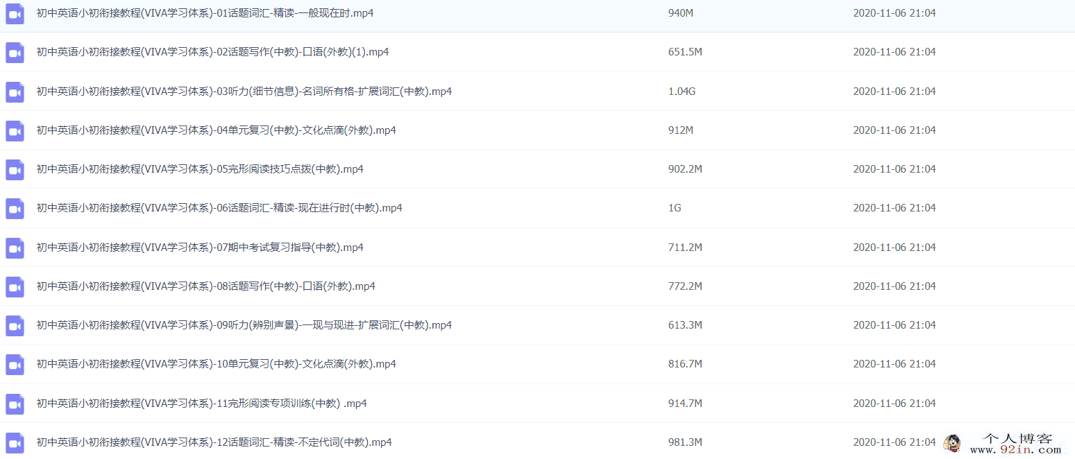 yd精品课李军Bella老师初一英语秋季系统教学视频-百度云下载