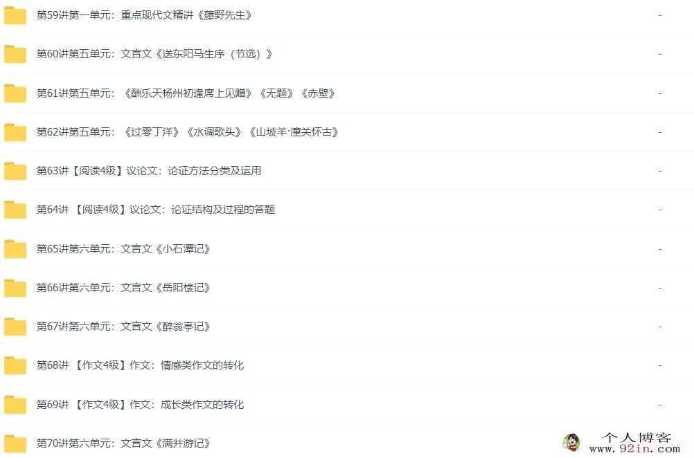 王帆初二新生语文年卡目标满分班人教版80讲