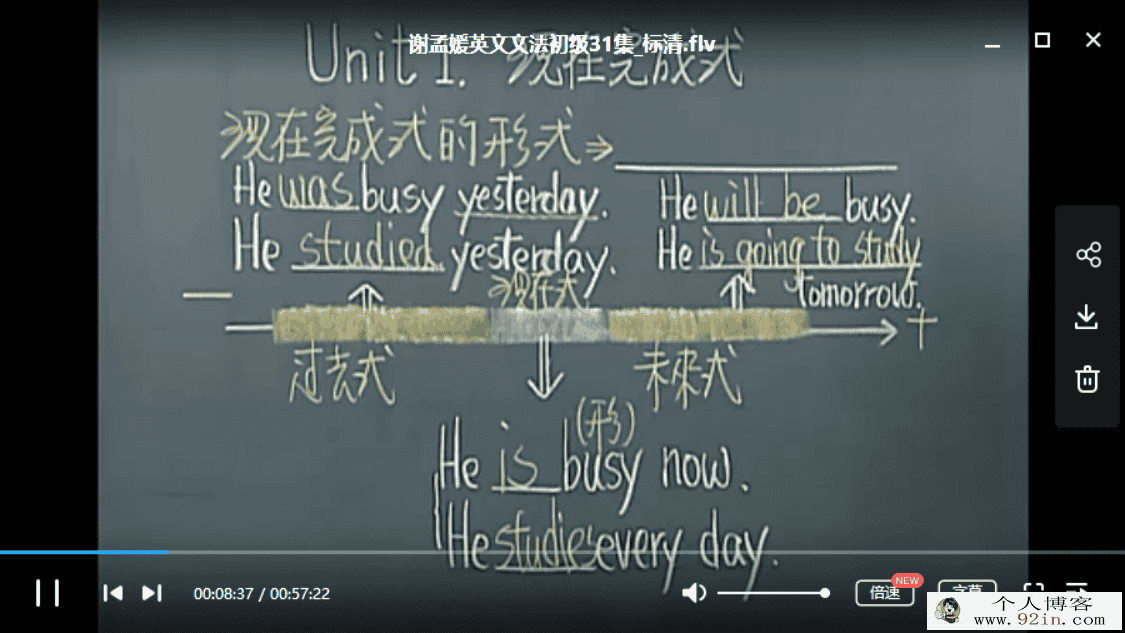 谢孟媛英文初中语法与音标带讲义百度云下载