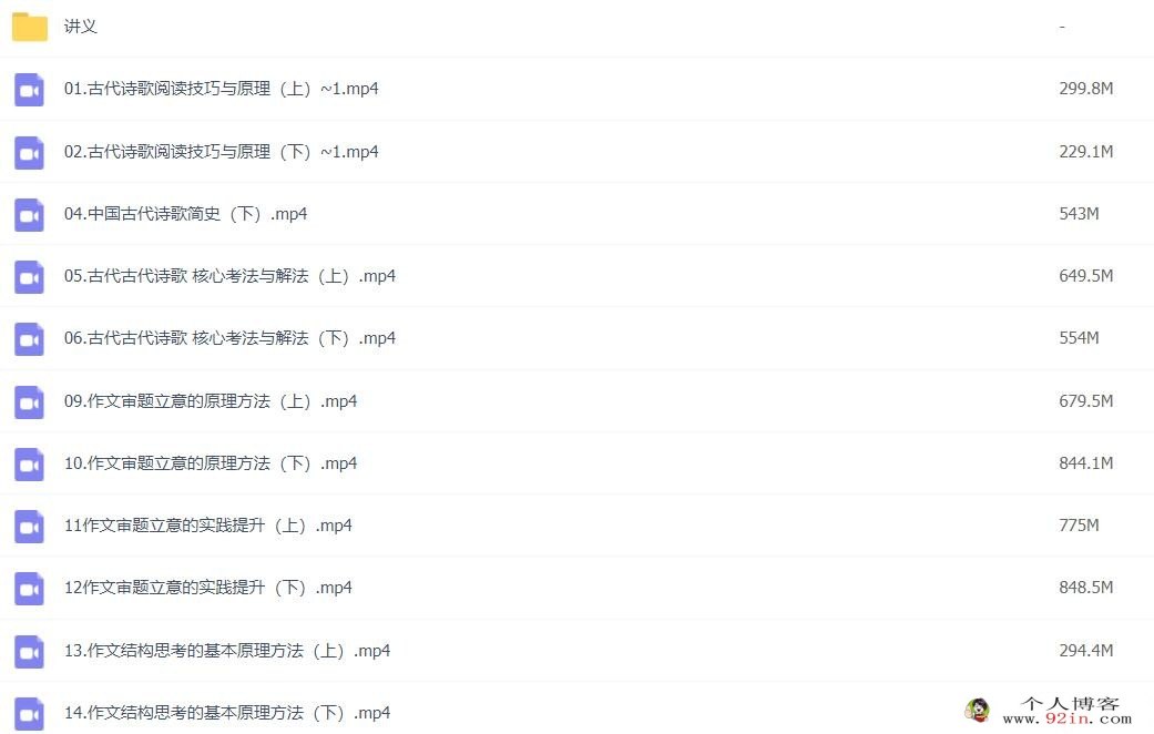 陈焕文2023高考语文一至五阶段全程联报 第三阶段更新4讲 百度网盘分享