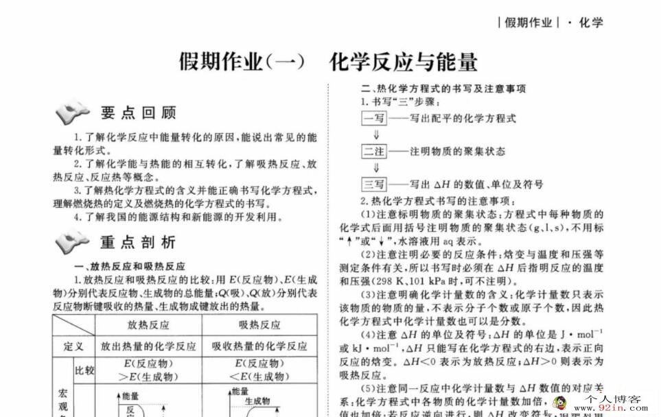 高中暑假高一高二九科 衡水金卷·衡中假期辅导资料高清PDF可打印 百度网盘下载