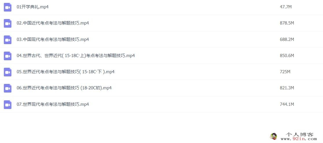 王晓明2023高考历史二轮复习寒春联报春季班更新7讲 百度网盘下载 百度网盘分享