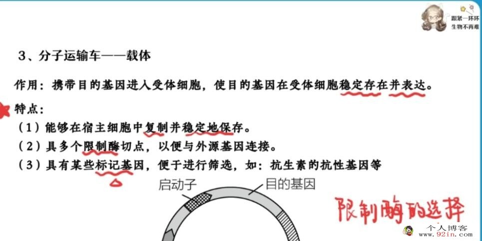 谢一凡2023春高二生物春季尖端班更新18讲 百度网盘分享
