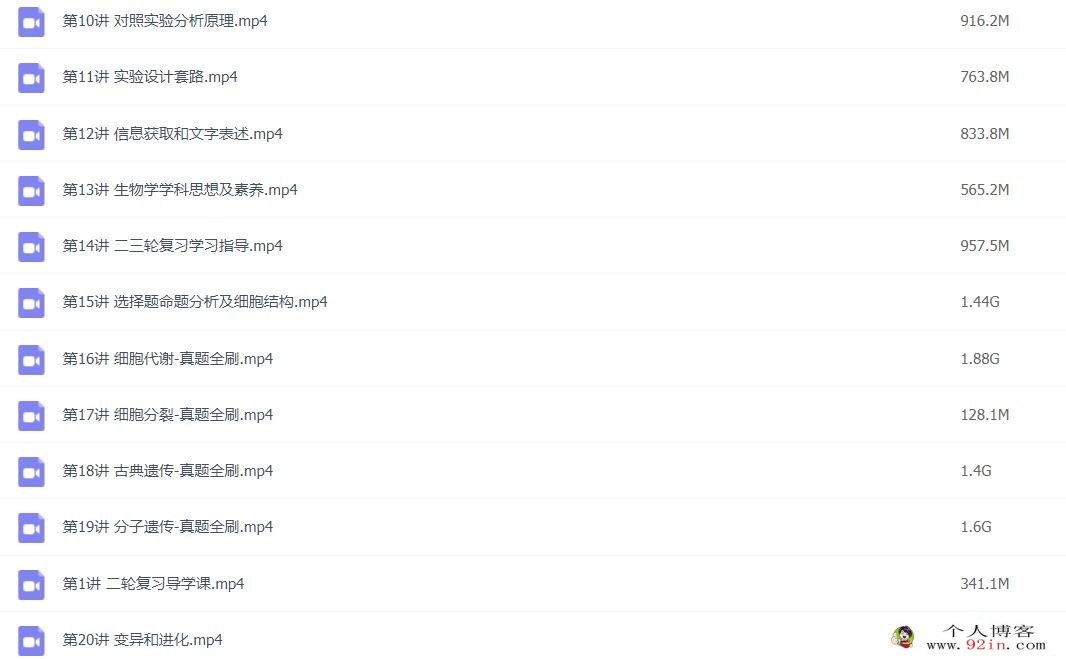 李林2023年高考生物三轮复习联报 三轮复习课本回归新老教材更新完毕 百度网盘下载